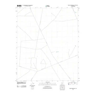2010 Map of Greens Baber Well, 2010 Print