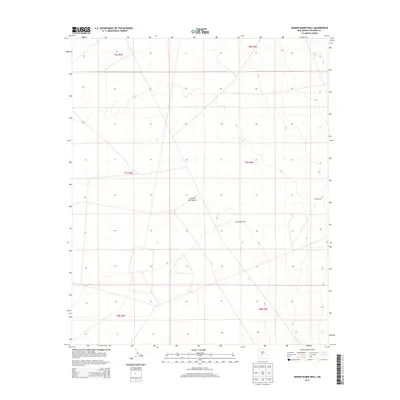 2013 Map of Greens Baber Well, 2013 Print