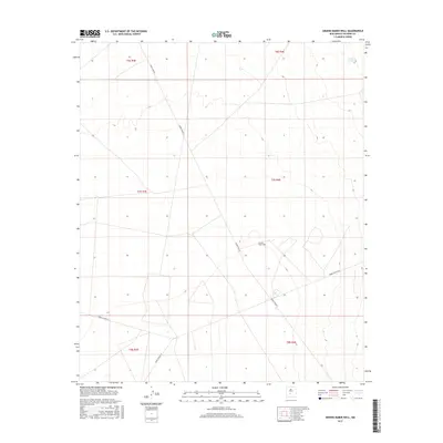2017 Map of Greens Baber Well, 2017 Print