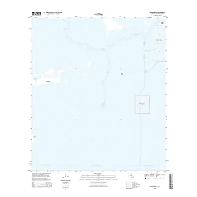 2015 Map of Greens Bayou, 2015 Print