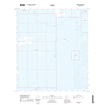 2020 Map of Greens Bayou, 2020 Print