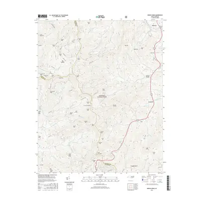 2016 Map of Greens Creek, 2016 Print