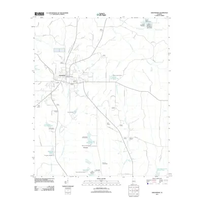 2011 Map of Greensboro, 2011 Print