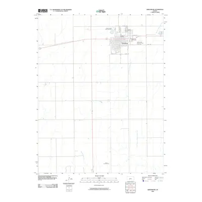 2009 Map of Greensburg, 2009 Print