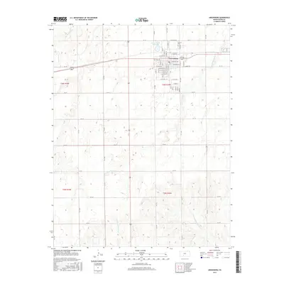 2015 Map of Greensburg, 2015 Print