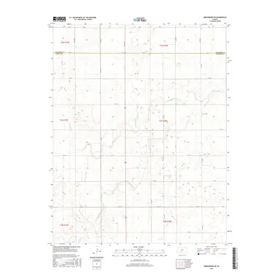2016 Map of Greensburg NE, 2016 Print
