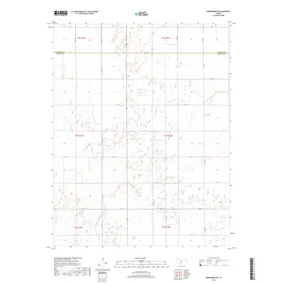 2018 Map of Greensburg NE, 2018 Print