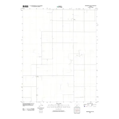 2009 Map of Greensburg NW, 2009 Print