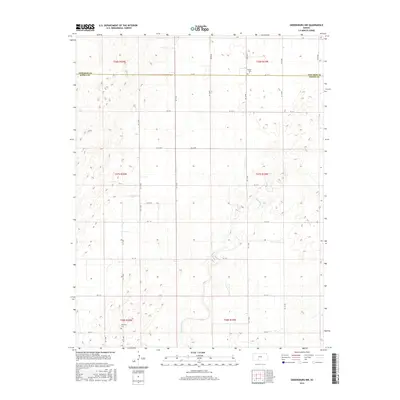 2015 Map of Greensburg NW, 2015 Print