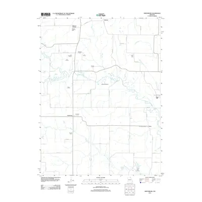 2012 Map of Greensburg, 2012 Print