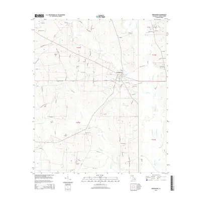 2015 Map of Greensburg, 2015 Print