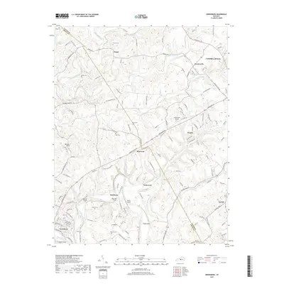 2019 Map of Greensburg, 2019 Print