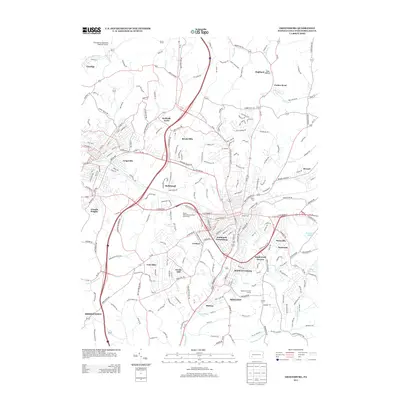 2013 Map of Greensburg, 2013 Print
