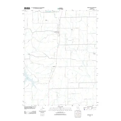 2012 Map of Greentop, 2012 Print