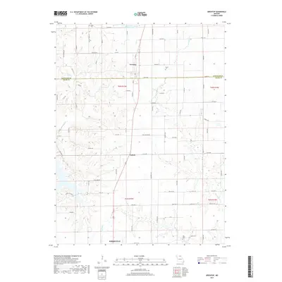 2017 Map of Greentop, 2017 Print
