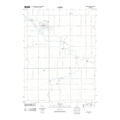 2010 Map of Greentown, 2010 Print
