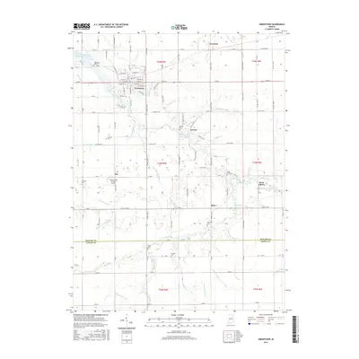 2016 Map of Greentown, 2016 Print