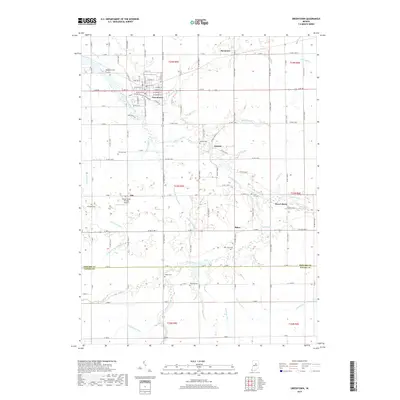 2019 Map of Greentown, 2019 Print