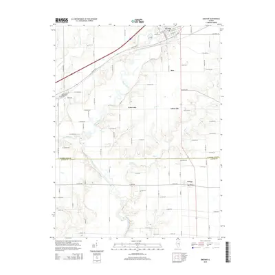 2015 Map of Greenup, 2015 Print