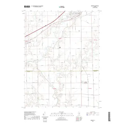 2018 Map of Greenup, 2018 Print