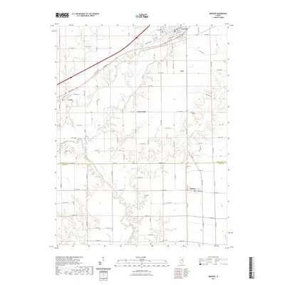 2021 Map of Greenup, 2021 Print