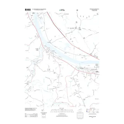 2013 Map of Greenup, 2013 Print