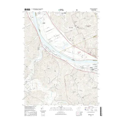 2016 Map of Greenup, 2016 Print