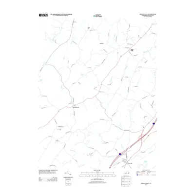 2013 Map of Greenville, 2013 Print