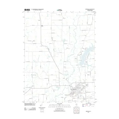 2012 Map of Greenville, 2012 Print