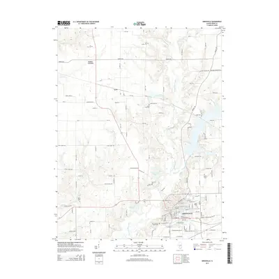 2015 Map of Greenville, 2015 Print