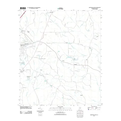 2011 Map of Greenville East, 2011 Print