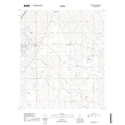 2020 Map of Greenville East, 2020 Print
