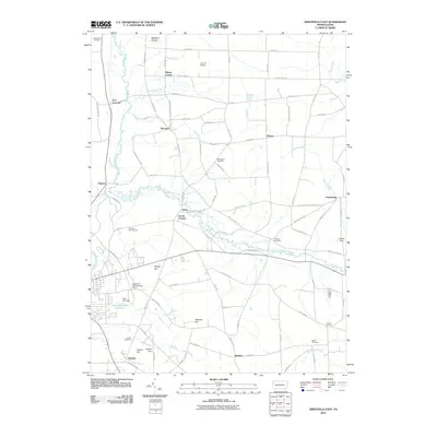 2010 Map of Greenville East, 2010 Print