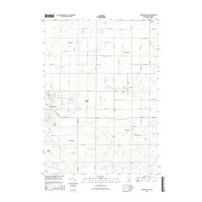2014 Map of Greenville East, 2014 Print