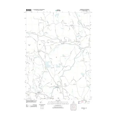 2012 Map of Greenville, 2012 Print