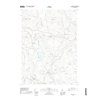 2018 Map of Greenville, 2018 Print
