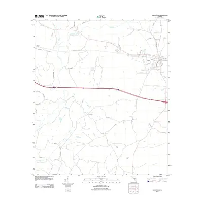 2012 Map of Greenville, 2012 Print