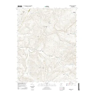 2014 Map of Greenville, 2014 Print