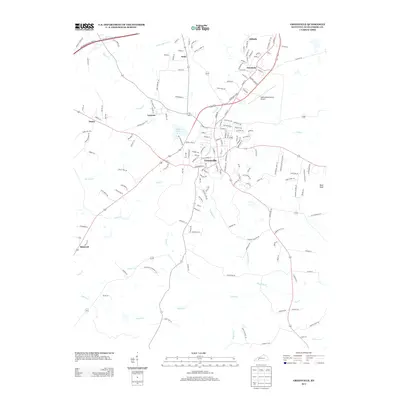 2013 Map of Greenville, 2013 Print