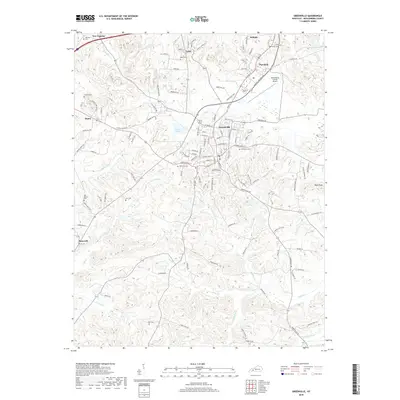 2019 Map of Greenville, 2019 Print