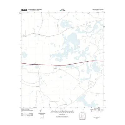 2012 Map of Greenville NE, 2012 Print