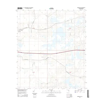2015 Map of Greenville NE, 2015 Print