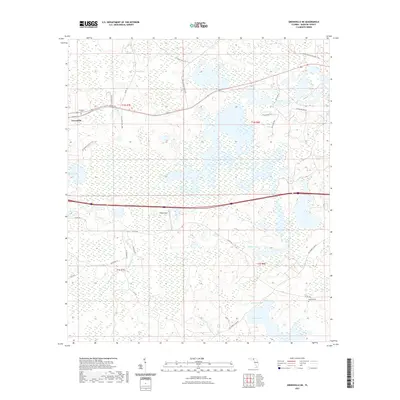2021 Map of Greenville NE, 2021 Print