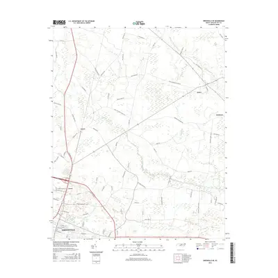 2016 Map of Greenville NE, 2016 Print