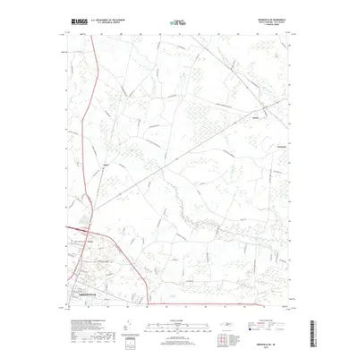 2019 Map of Greenville NE, 2019 Print