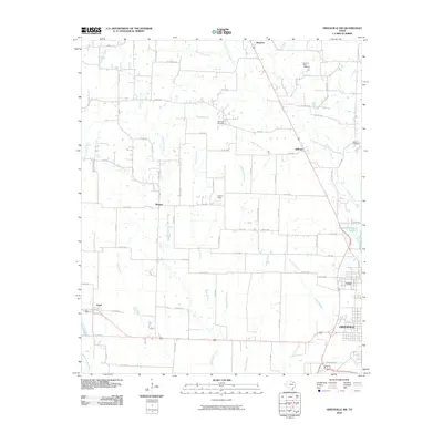2010 Map of Greenville NW, 2010 Print