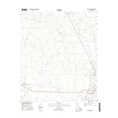 2016 Map of Greenville NW, 2016 Print