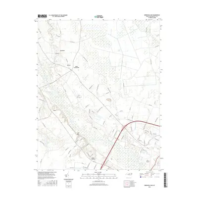 2016 Map of Greenville NW, 2016 Print