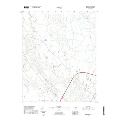 2019 Map of Greenville NW, 2019 Print