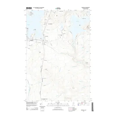 2014 Map of Greenville, 2014 Print